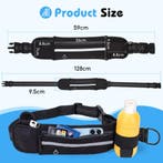 Jogginglijn hond - voor 2 honden met buikriem, handsfree loo, Dieren en Toebehoren, Verzenden, Zo goed als nieuw