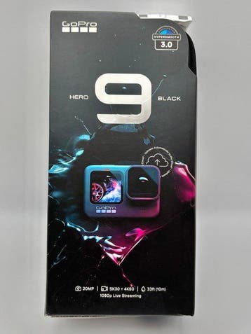GoPro HERO 9 Black Actiecamera, Nieuw