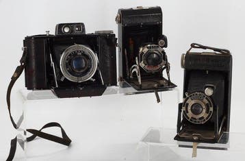 ENSIGN, Kodak Folding bellows camera. Famous History Analoge, Nieuw