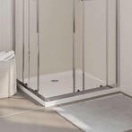 vidaXL Douchebak rechthoekig 80x90 cm ABS wit, Verzenden, Nieuw