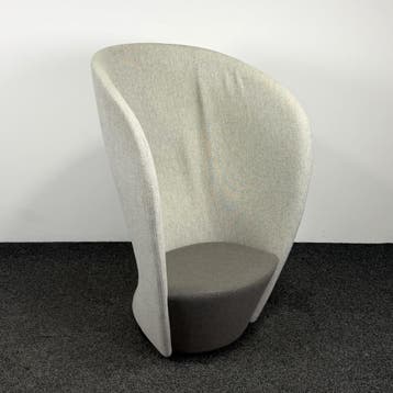 Akoestische Globe Zero 4 Shelter Fauteuil - Lichtgrijs / Gri, Ophalen of Verzenden, Gebruikt, Grijs