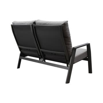 Pacific hoek loungeset 3 delig aluminium antraciet, Tuin en Terras, Ophalen of Verzenden, Nieuw