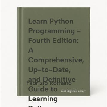 Learn Python Programming - Fourth Edition: A Comprehensive,, Boeken, Verzenden, Gelezen, Fabrizio Romano