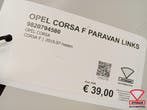 Opel Corsa F 19+ Paravan Paravent Links 9820794580, Auto-onderdelen, Ophalen, Gebruikt, Opel, Motorkap