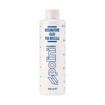 Maatbeker / mengbeker olie flesje Polini 250ml, Ophalen of Verzenden, Nieuw, Polini