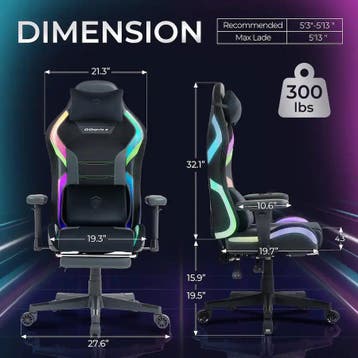 Ergonomische Bureaustoel -  Office Chair - Gamestoel - Volwa, Verzenden, Zo goed als nieuw