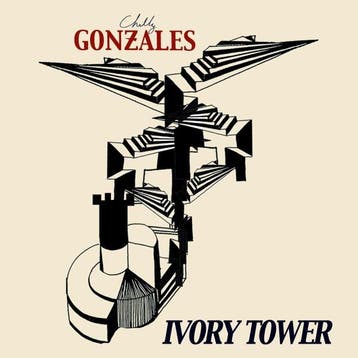 lp nieuw - chilly gonzales - IVORY TOWER (nieuw), Verzenden, Zo goed als nieuw, Overige formaten