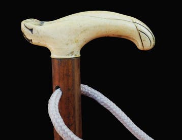Wandelstok - Hout, Been, Antiek en Kunst, Antiek | Overige Antiek