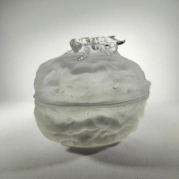 Verrerie Vallerysthal - Suikerpot - 3766 wesp op noot - Glas