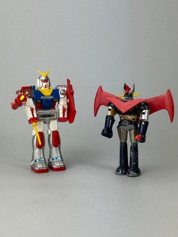 Clover, Popy - Speelgoed robot Gundam e Mazinger Z -