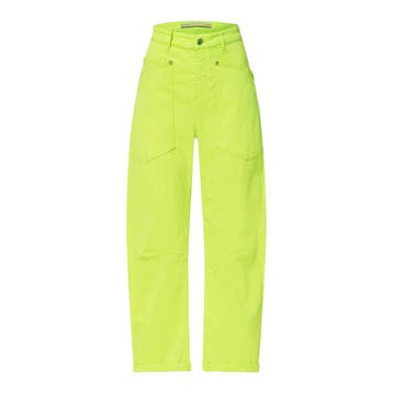 MAC • groene Baggy jeans • 36, Kleding | Dames, Spijkerbroeken en Jeans, MAC, Verzenden, Nieuw