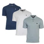 Donnay Donnay Heren - 3-Pack - Polo shirt Noah - Navy / Wit, Kleding | Heren, Polo's, Verzenden, Nieuw