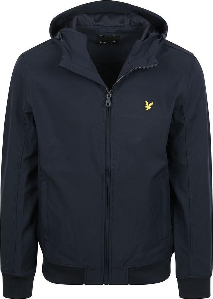 Lyle & Scott Jas Softshell Fleece Navy maat M Heren, Kleding | Heren, Jassen | Winter, Blauw, Nieuw, Maat 48/50 (M), Verzenden