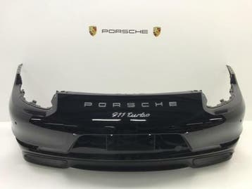 Porsche 991 Turbo (MK II) Originele achterbumper bekleding, Gebruikt, Bumper