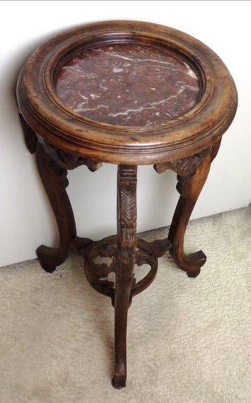 Plantentafel - rozenhout - Driepoot