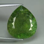 1 pcs Geel, Groen Paraiba toermalijn - 12.00 ct -, Nieuw
