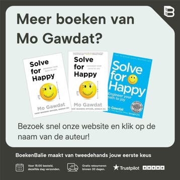 Solve for Happy - Mo Gawdat 9781509809936, Boeken, Verzenden, Gelezen, Mo Gawdat