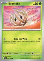 Bramblin 022/193 reverse holo Paldea evolved, Ophalen of Verzenden, Nieuw, Losse kaart, Foil
