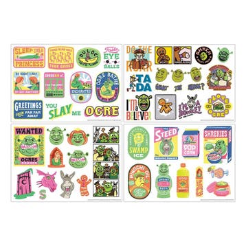 Shrek Stickerset, Ophalen of Verzenden, Nieuw