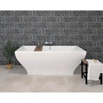 Sphinx Terrazzo Vloertegel - 20x60 cm - Mat Zwart, Ophalen of Verzenden, Nieuw