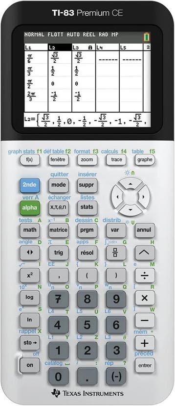 Texas Instruments TI-83 Premium CE Wetenschappelijke Rekenma, Diversen, Verzenden, Zo goed als nieuw