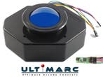 Ultimarc U-Trak Lichtdoorlatende Arcade Trackball Blauw, Nieuw