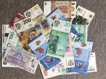 Groot aanbod bankbiljetten uit België, Postzegels en Munten