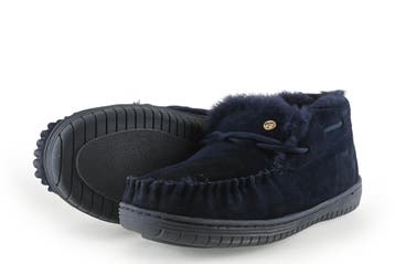 Warmbat Pantoffels in maat 39 Blauw, Zo goed als nieuw, Pantoffels of Sloffen, Warmbat, Verzenden
