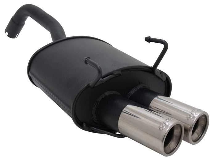 Sportuitlaat Fiat Panda 2x76mm M-Design einddemper, Auto-onderdelen, Uitlaatsystemen, Nieuw, Verzenden