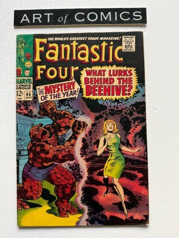 Fantastic Four #66 - 2 Part Origin Of Him (Warlock) Begins -, Nieuw