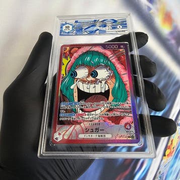 One Piece Graded card - Sugar (Base Shop Limited) - Graad 10, Nieuw