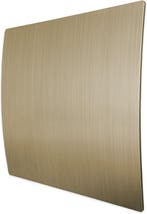 Design ventilatierooster vierkant (afvoer & toevoer) Ø125mm, Doe-het-zelf en Verbouw, Verzenden, Nieuw