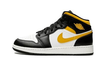 Air Jordan 1 Mid White Pollen Black (GS), Kleding | Heren, Schoenen, Nieuw