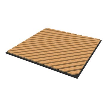 Akoestisch wandpaneel Vang 16 stuks 5,76 m² diagonaal eikenk, Verzenden, Nieuw