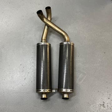 Ducati 748 916 superbike Exhaust 45mm MIVV, Motoren, Ophalen of Verzenden, Gebruikt