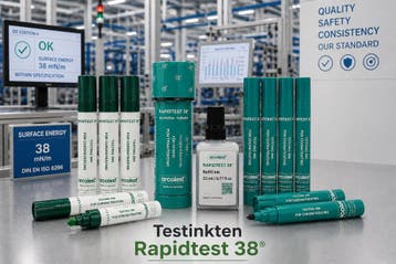 Rapidtest 38® voor controle van kunststof