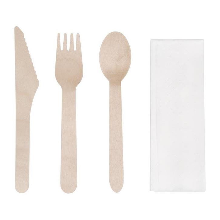Houten bestekset | 250 stuks | 8,5cm, Zakelijke goederen, Horeca | Overige, Verzenden