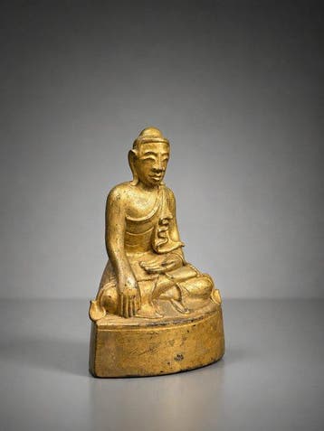 Bouddha - Mandalay - Late 19th c. - sculptuur -
