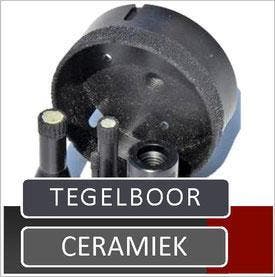 Diamant-Tegelboor Keramische tegels Natuursteen., Verzenden, Nieuw