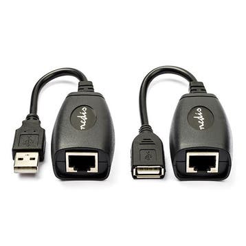 Actieve USB verlengkabel | Tot 50 meter over UTP | USB 1.1, Verzenden, Nieuw