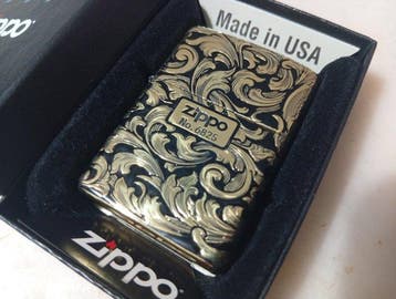 Zippo, Zippo - Armor Case - Baroque Enamel Pattern No. 6825, Nieuw
