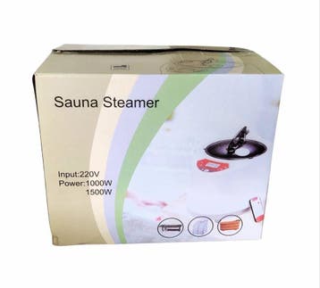 2dekans | Sauna Plastic Rode Draagbare Stoombad, Ophalen of Verzenden, Zo goed als nieuw