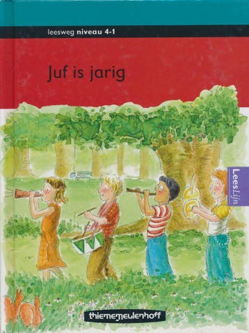 Leesweg Leesboek 4-1 Juf is jarig, Verzenden, Nieuw