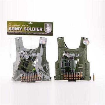 Leger combat set, Verzenden, Nieuw, Feestartikel