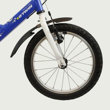 B-TWIN kinderfiets 16 inch, Ophalen of Verzenden, Gebruikt, B-TWIN