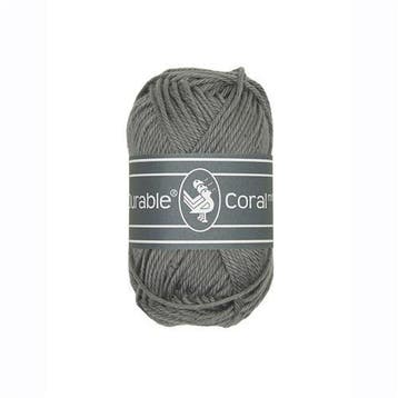 Durable Coral Mini 2235 Ash - Haakgaren / Breigaren, Ophalen of Verzenden, Nieuw, Breien of Haken, Wol of Garen