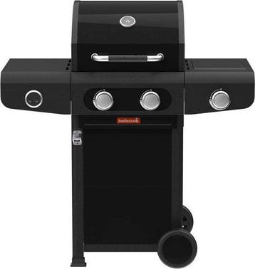 gasbarbecue Barbecook Siesta 210 Graphite  zwart 112x56x118c, Tuin en Terras, Houtskoolbarbecues, Verzenden, Nieuw