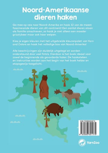 Noord-Amerikaanse dieren haken 9789083301075 Laura De Vries, Verzenden, Zo goed als nieuw, Laura De Vries