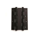 Deurveerscharnier dubbelwerkend 180/40mm - zwart, Verzenden, Nieuw