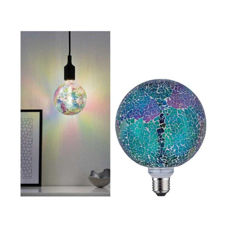 Paulmann LED Globelamp G125 E27 5W 470lm 2700K Mozaiek Di..., Huis en Inrichting, Lampen | Overige, Nieuw, Ophalen of Verzenden